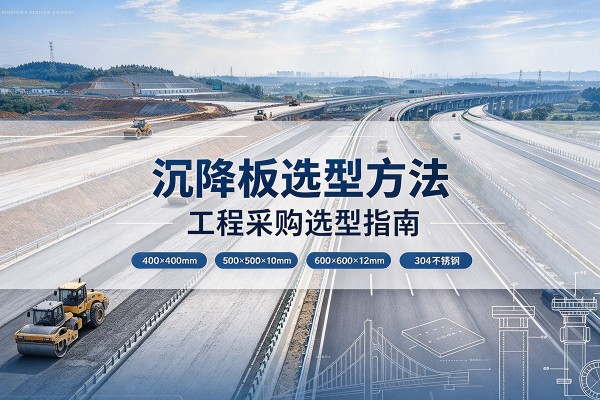 礼泉沉降板选择方法