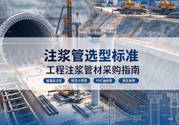 礼泉注浆管选型标准